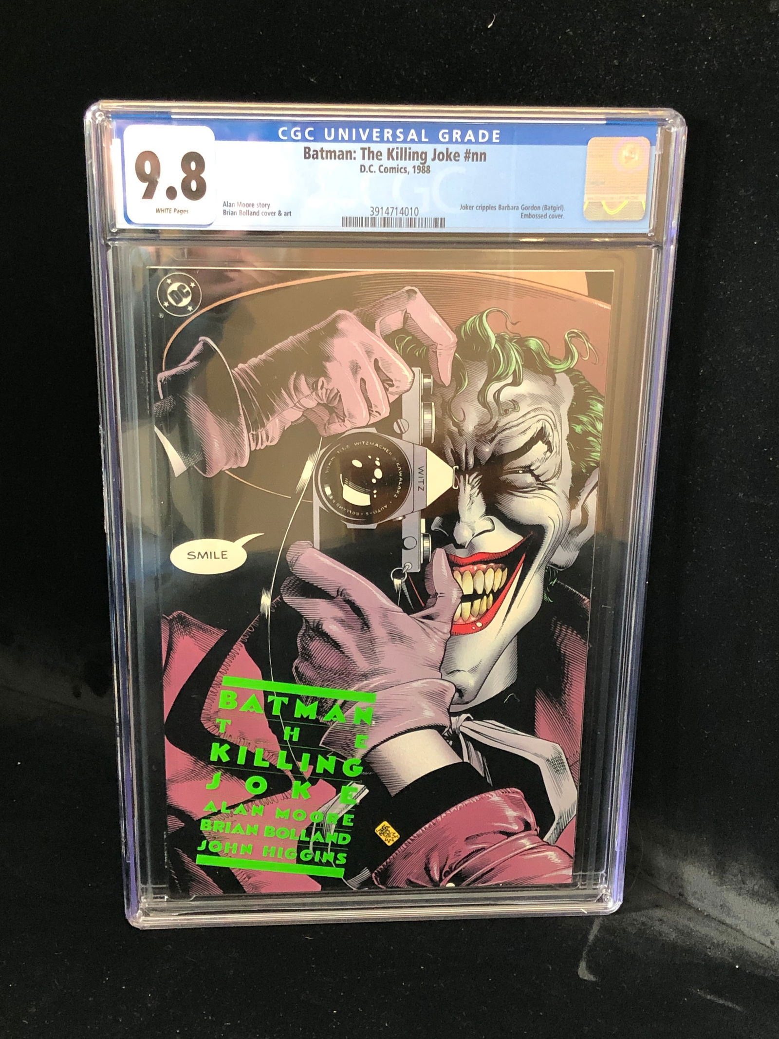 Batman: The Killing of the Joker #nn DC Comics, 1988. CGC 9.8 (1 of 2)