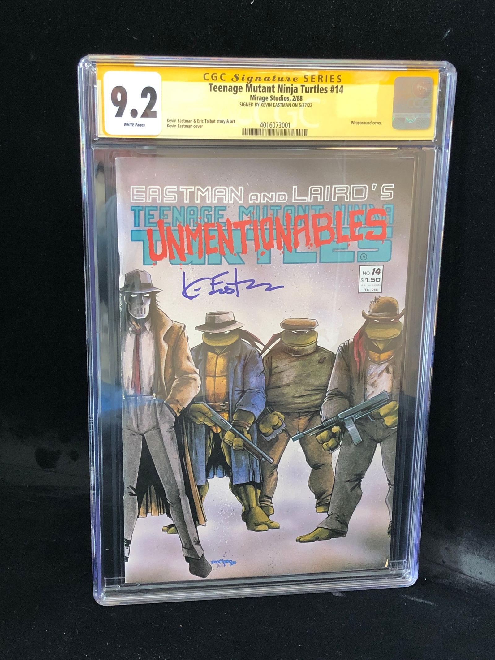 Teenage Mutant Ninja Turtles #14 Mirage Studios 2/88 CGC Signature Series 9.2 (1 of 2)