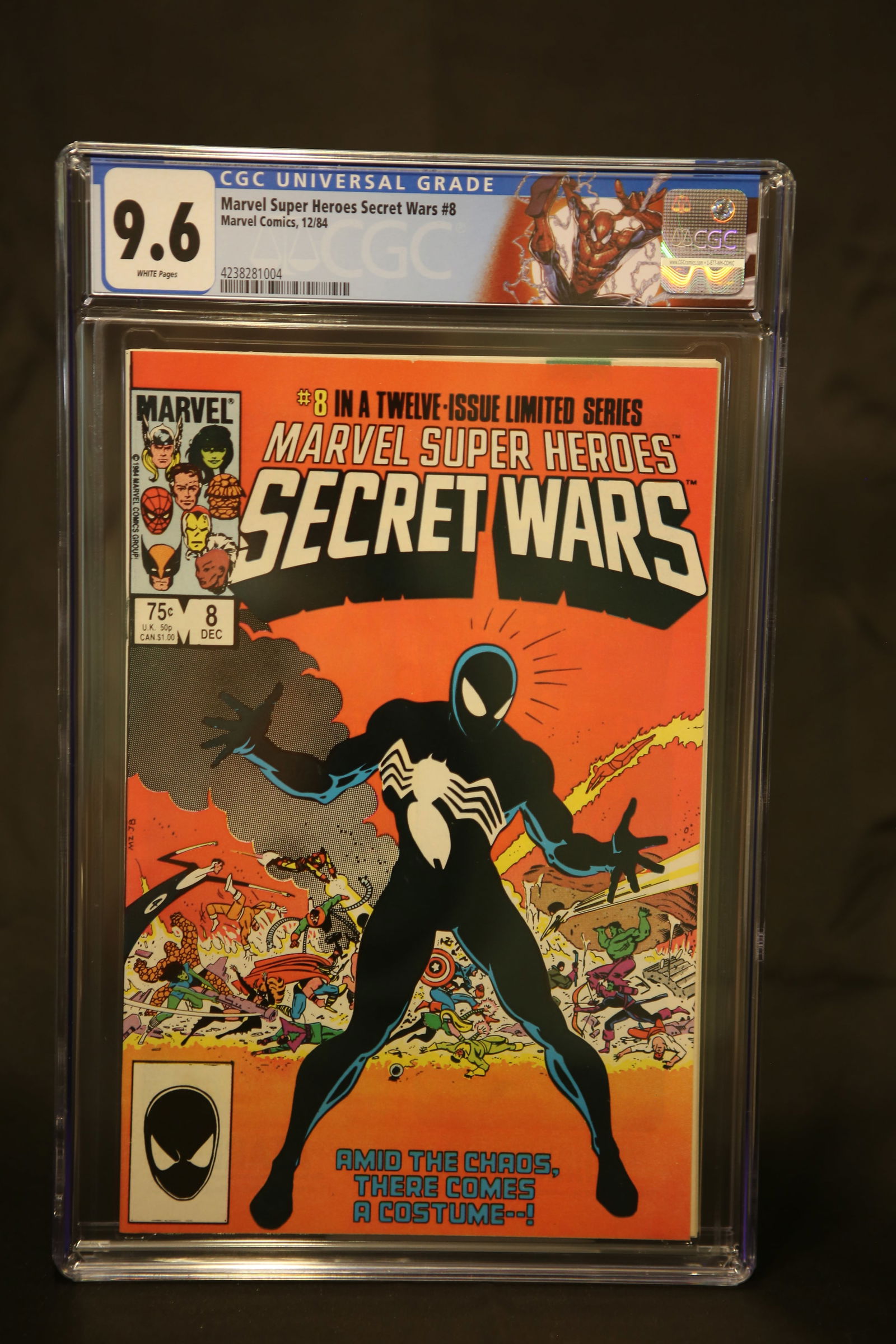 Marvel Super Heroes Secret Wars #8 Marvel Comics 12/84 CGC 9.6 (1 of 2)