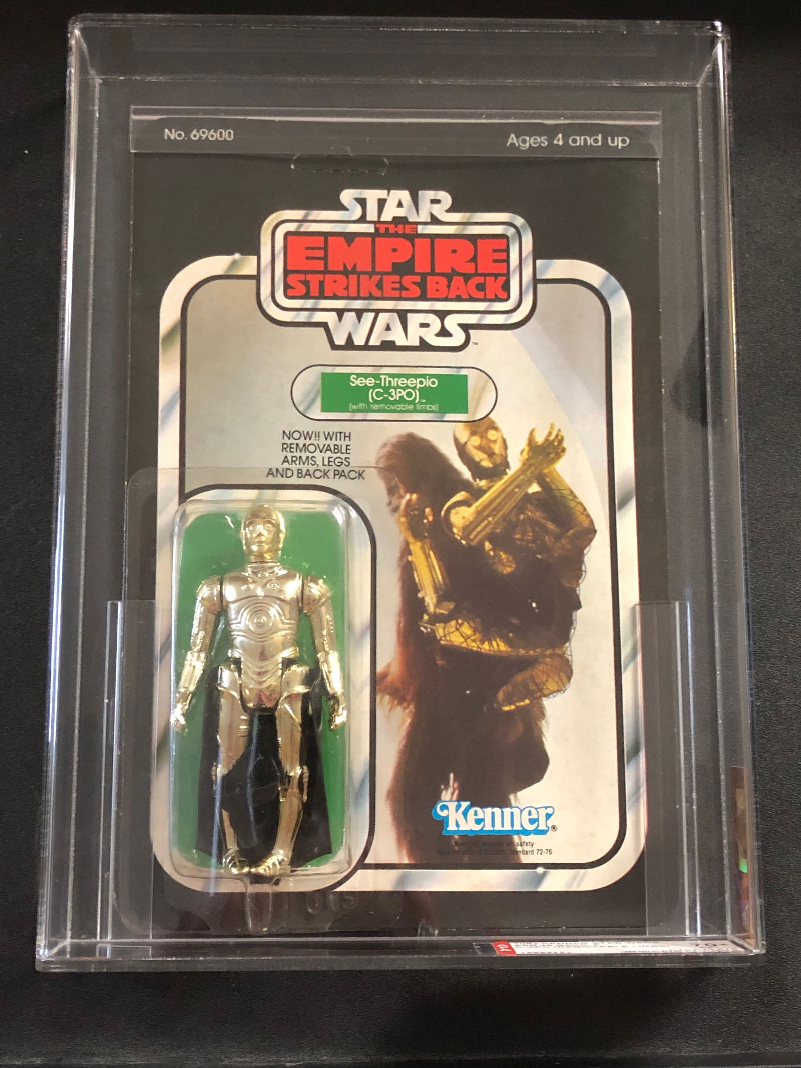 1982 Kenner Star Wars C-3PO AFA Graded 70 (1 of 3)