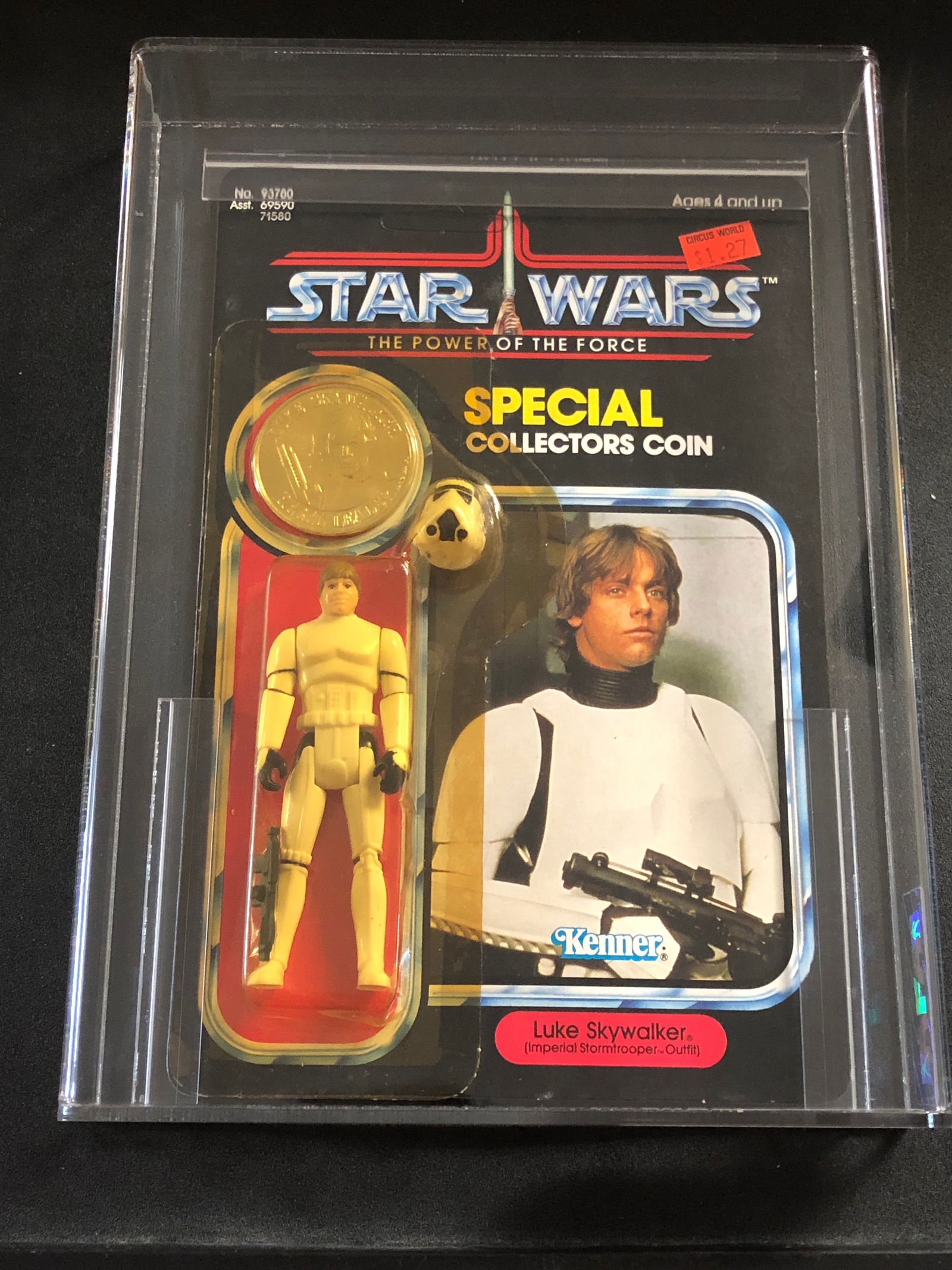 1985 Kenner Star Wars Luke Skywalker AFA 75 (1 of 3)