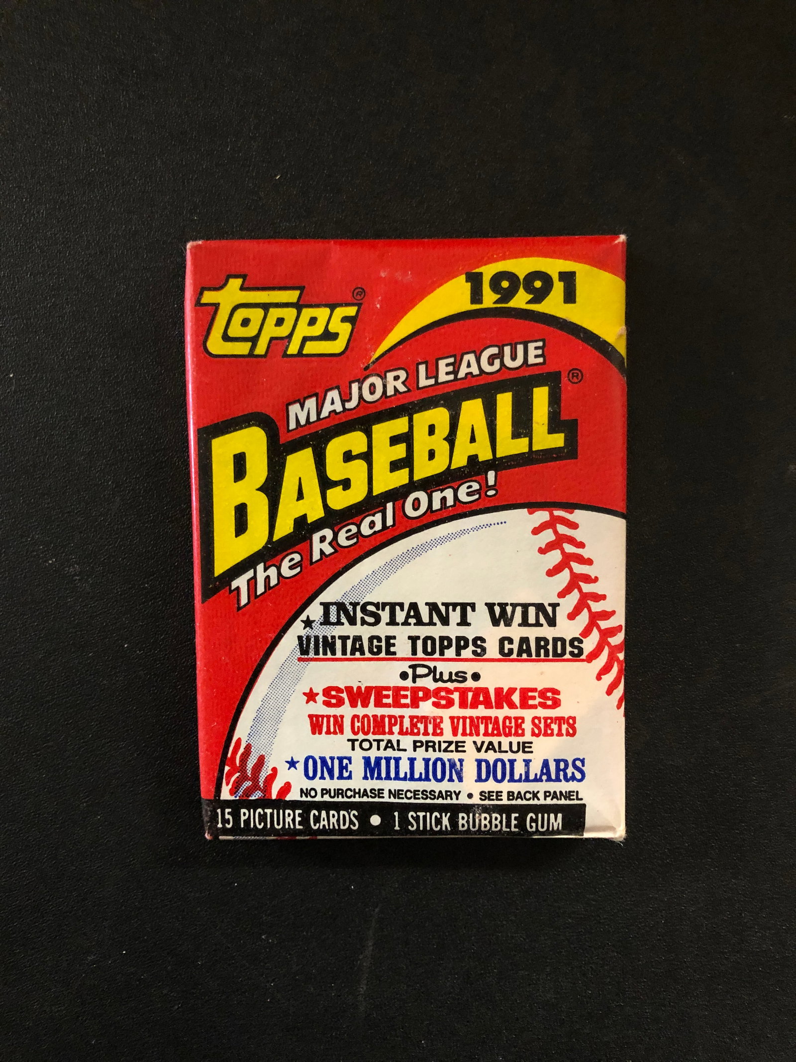 1991 Desert Shield Unopened Pack. Very Rare!: These are 100% un-searched packs! Almost all the ones ever offered are searched. Possible Chipper Jones RC PSA 10?