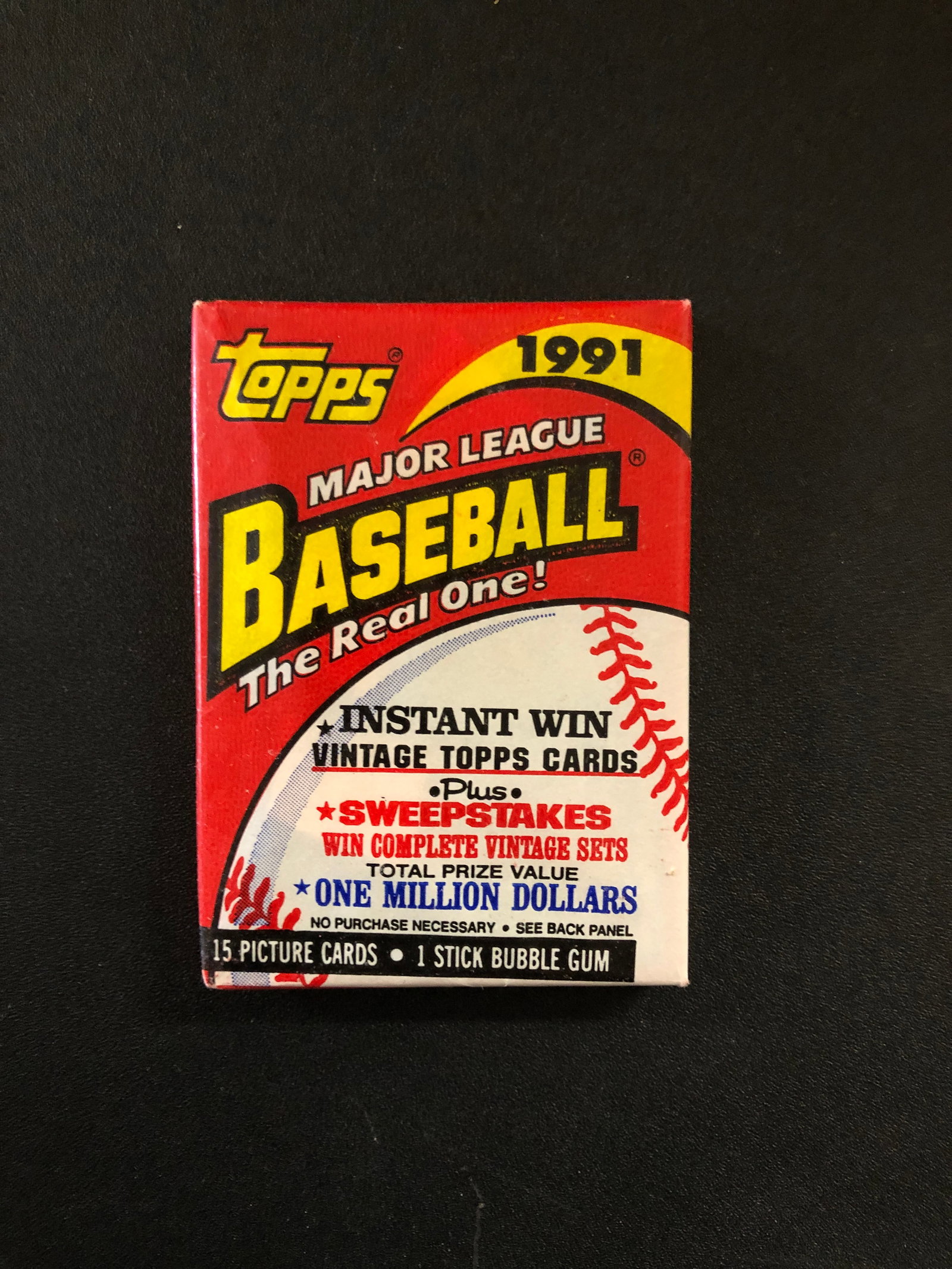 1991 Desert Shield Unopened Pack. Very Rare!: These are 100% un-searched packs! Almost all the ones ever offered are searched. Possible Chipper Jones RC PSA 10?