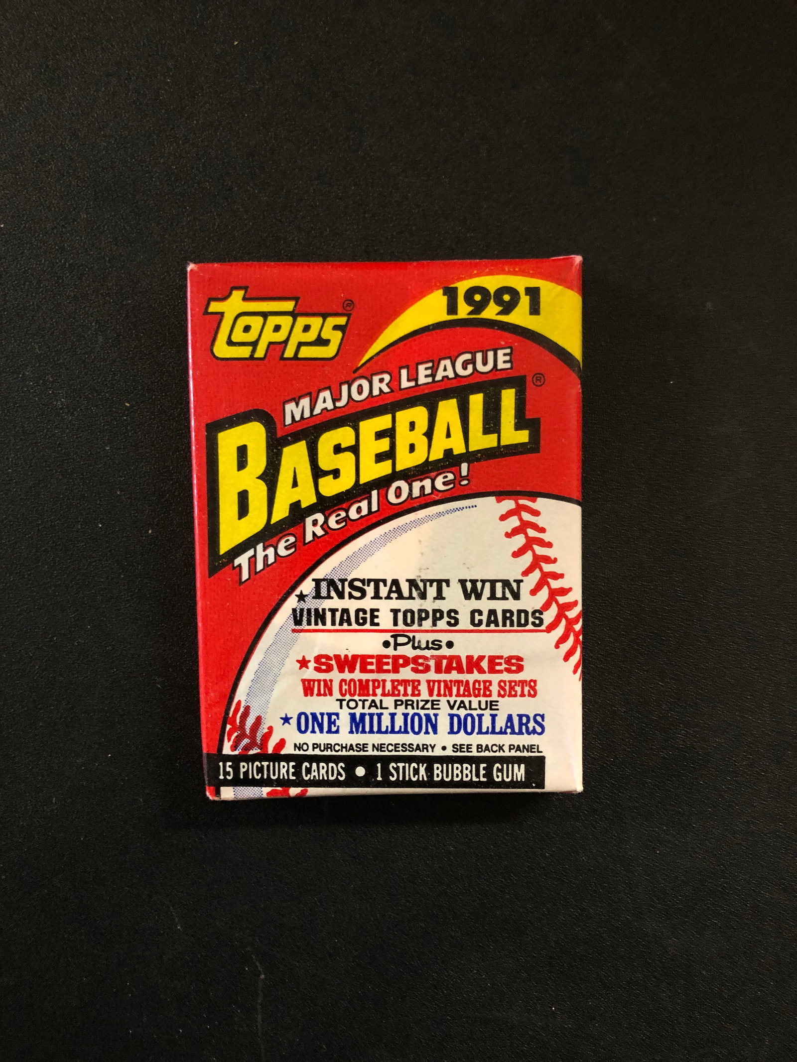 1991 Desert Shield Unopened Pack. Very Rare!: These are 100% un-searched packs! Almost all the ones ever offered are searched. Possible Chipper Jones RC PSA 10?
