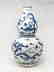 Large Chinese Ming Dynasty Blue and White Gourd Shape - 8