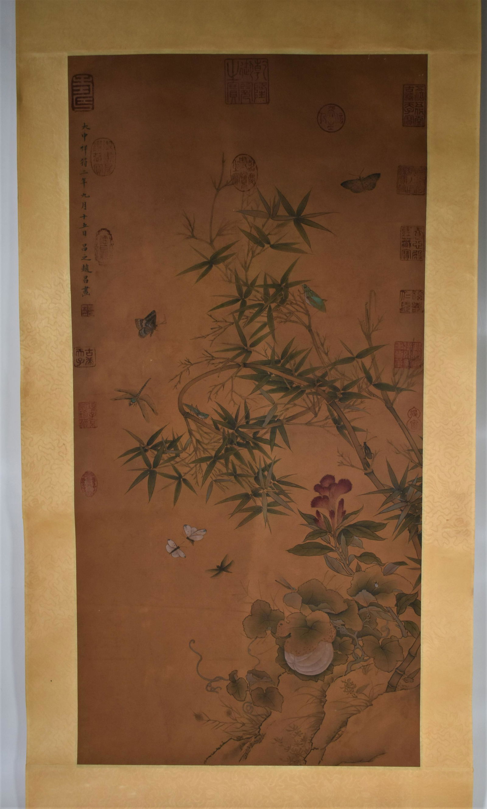 Chinese Song Dynasty Scroll Painting SignedBy  Zhao (1 of 7)