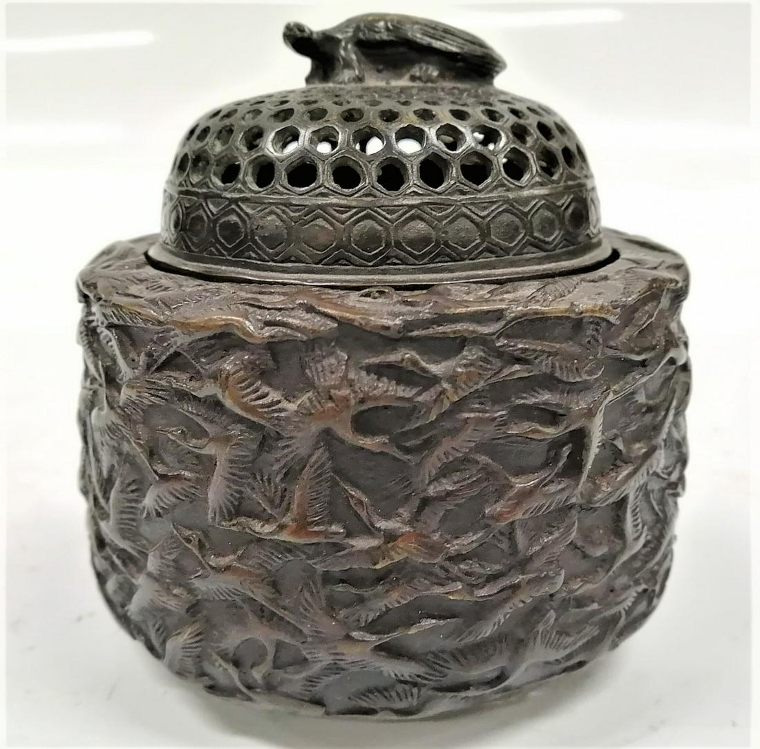 Ming Bronze Covered Censer (1 of 10)