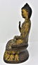 Qing Dynasty Qianlong Gilt Bronze Seated Buddha - 3