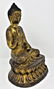 Qing Dynasty Qianlong Gilt Bronze Seated Buddha - 6