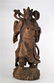 Large Song Dynasty Temple Gilt Camphor Wood Carving God