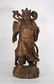 Large Song Dynasty Temple Gilt Camphor Wood Carving God - 2