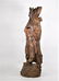 Large Song Dynasty Temple Gilt Camphor Wood Carving God - 5