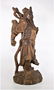 Large Song Dynasty Temple Gilt Camphor Wood Carving God - 9