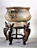 Large Chinese Ancient Bronze Incense Burner - 4