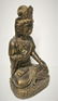 Tang Dynasty, A.D. 8th Century A Gilt Bronze Guanyi - 6