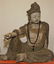 Monumental Chinese Song Dynasty Gilt Wucai Wood