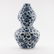 Yuan Blue and White Vase With Peony and Gourd - 4