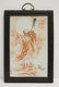 Chinese Qing Dynasty framed porcelain plaque - 2
