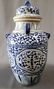 Large Ming Dynasty blue and white porcelain Jar