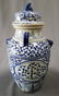 Large Ming Dynasty blue and white porcelain Jar - 5