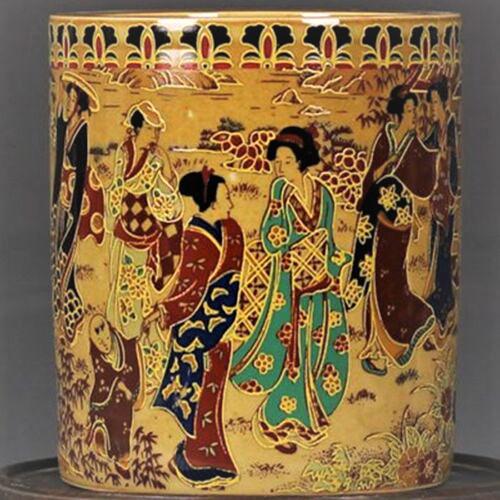 Qing Dynasty Qianlong Enameled Porcelain Brush (1 of 9)