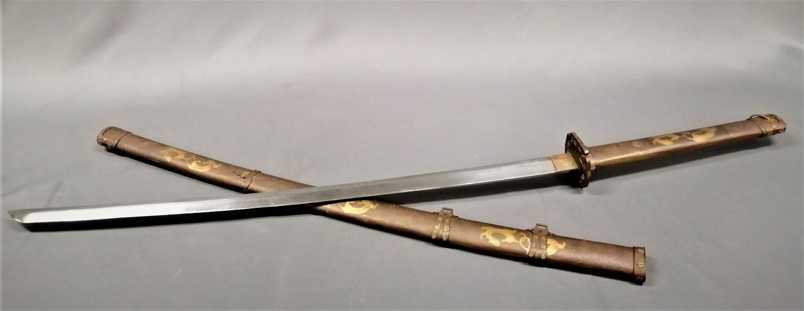 Excellent Japanese Samurai Dragon Sword Katana Brass (1 of 17)