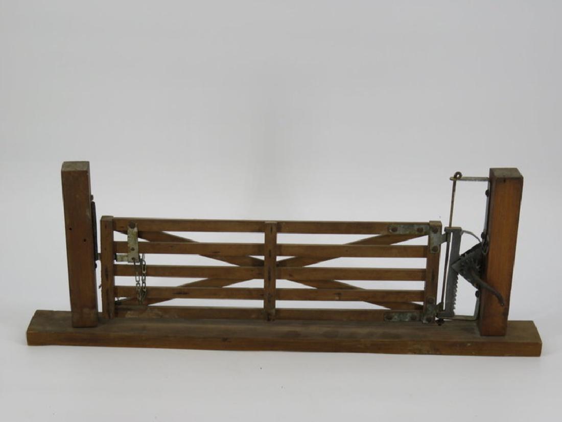 Sales sample farm gate c. 1890 (1 of 2)