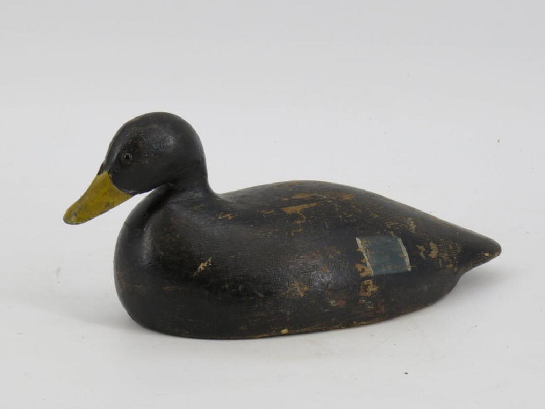 Carved wood MD, Eastern Shore duck decoy c. 1910 (1 of 2)