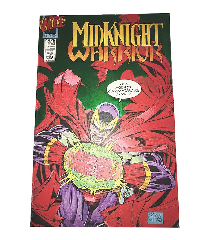 Star Kid Midnight Warrior Comic Book (1 of 2)