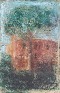 RUGGERO SAVINIO, SENZA TITOLO: RUGGERO SAVINIOTorino 1934SENZA TITOLOtecnica mista su carta, cm 29x19,5.UNTITLEDmixed media on paper, cm 29x19,5.