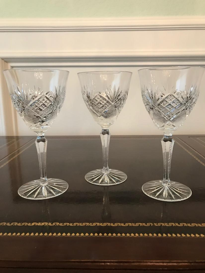 Waterford, Crystal Stemmed Glass (17) Pc, 7.5 x 3-3/14 (1 of 3)