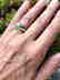 18 Karat Snake with chalcedony black onyx and Ruby Ring - 2