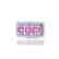 Pink Sapphire Invisable Diamond Ring, 14 Karat White