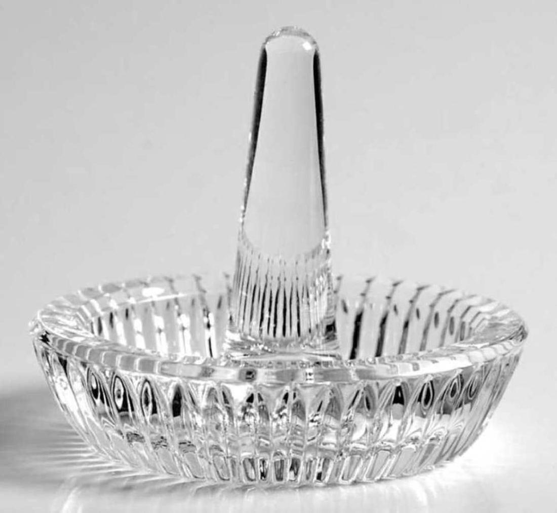 Waterford Lismore, Crystal 3" x 3", 1 - Ring Holder: Waterford Lismore, Crystal 3" x 3", 1 - Ring Holder