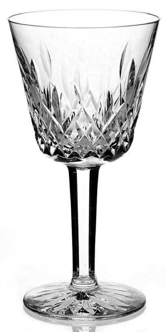 Waterford Lismore, Crystal Claret Wine 5 7/8", 8 -: Waterford Lismore, Crystal Claret Wine 5 7/8", 8 - Glasses