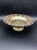 Middle Eastern Enamel, Colorful Peacock Bowl, 9.5 x 3.5 - 2