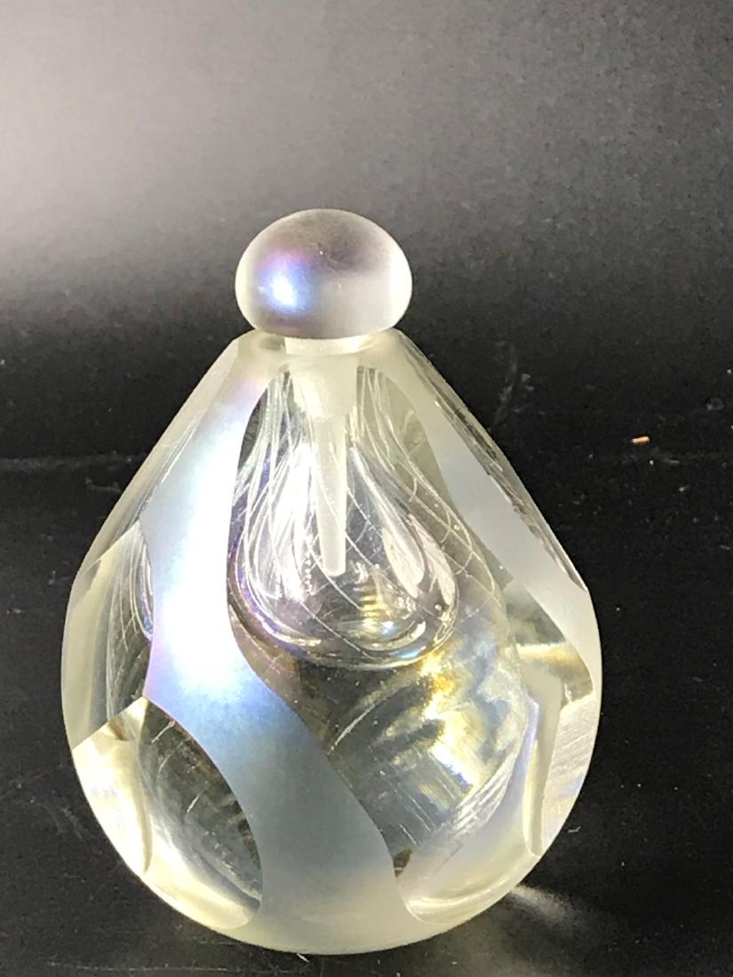 Crystal Perfume Bottle, Brian Maotoua Hallmark 3.5 x: Crystal Perfume Bottle, Brian Maotoua Hallmark 3.5 x 2.5 wide