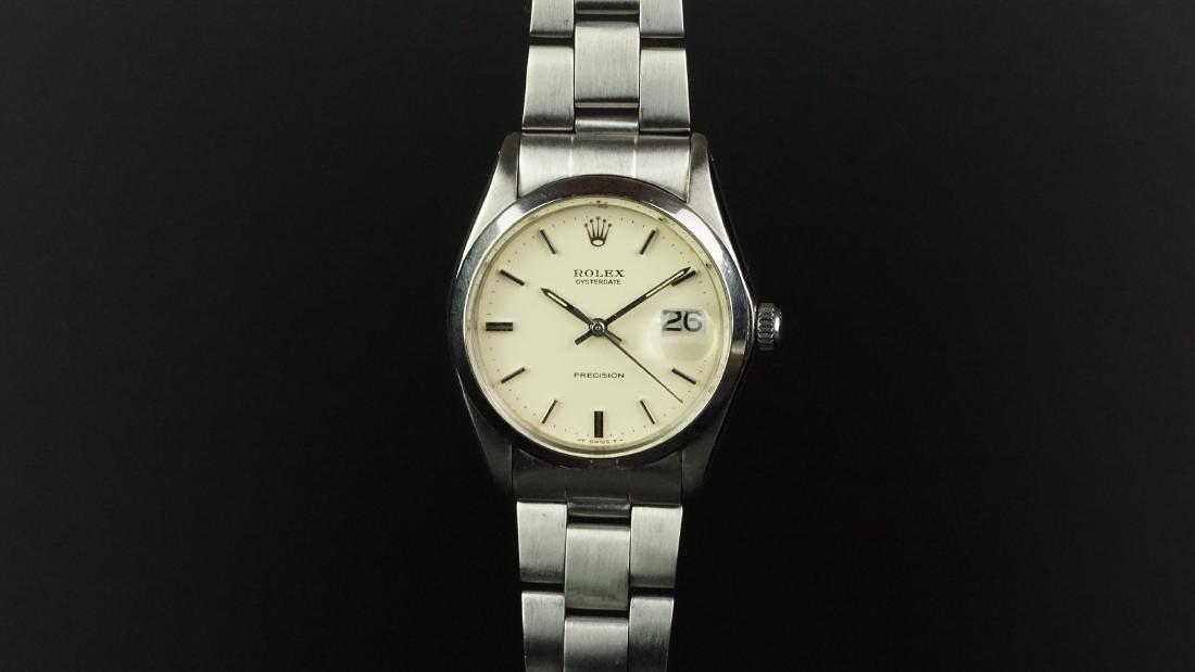 GENTLEMEN'S ROLEX OYSTERDATE PRECISION WRISTWATCH REF (1 of 2)