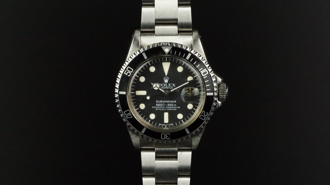 GENTLEMEN'S ROLEX SUBMARINER REF. 1680 WRISTWATCH, (1 of 3)
