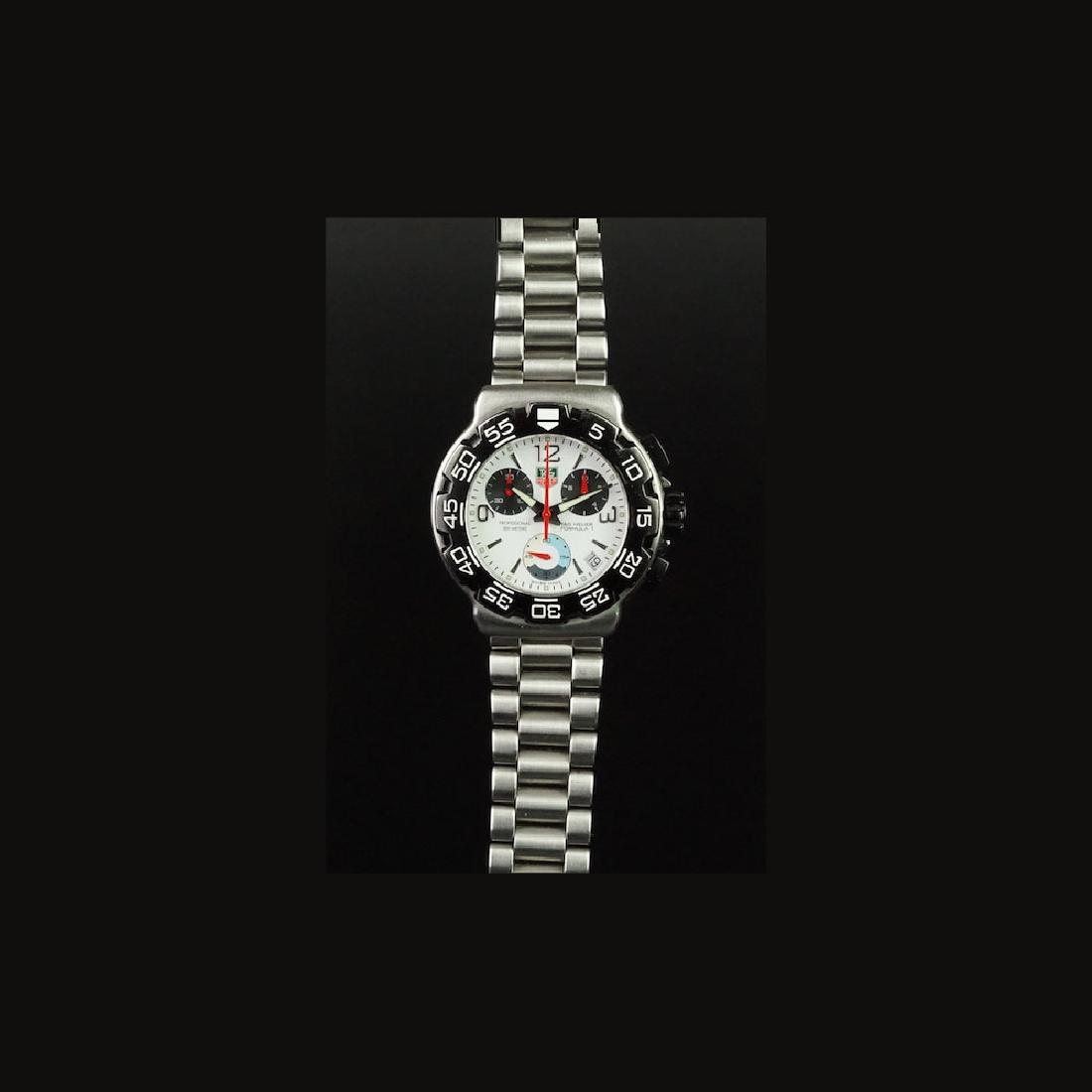 GENTLEMEN'S TAG HEUER FORMULA 1 CHRONOGRAPH, circular (1 of 1)