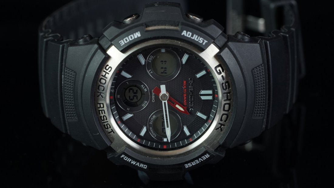 GENTLEMEN'S G-SHOCK MULTI BAND 6, REF. AWG-M100, MODULE: GENTLEMEN'S G-SHOCK MULTI BAND 6, REF. AWG-M100, MODULE 5230, QUARTZ DIGITAL WRISTWATCH, digital display with multiple functions operated via buttons on the case, 43mm case with stainless steel and ru