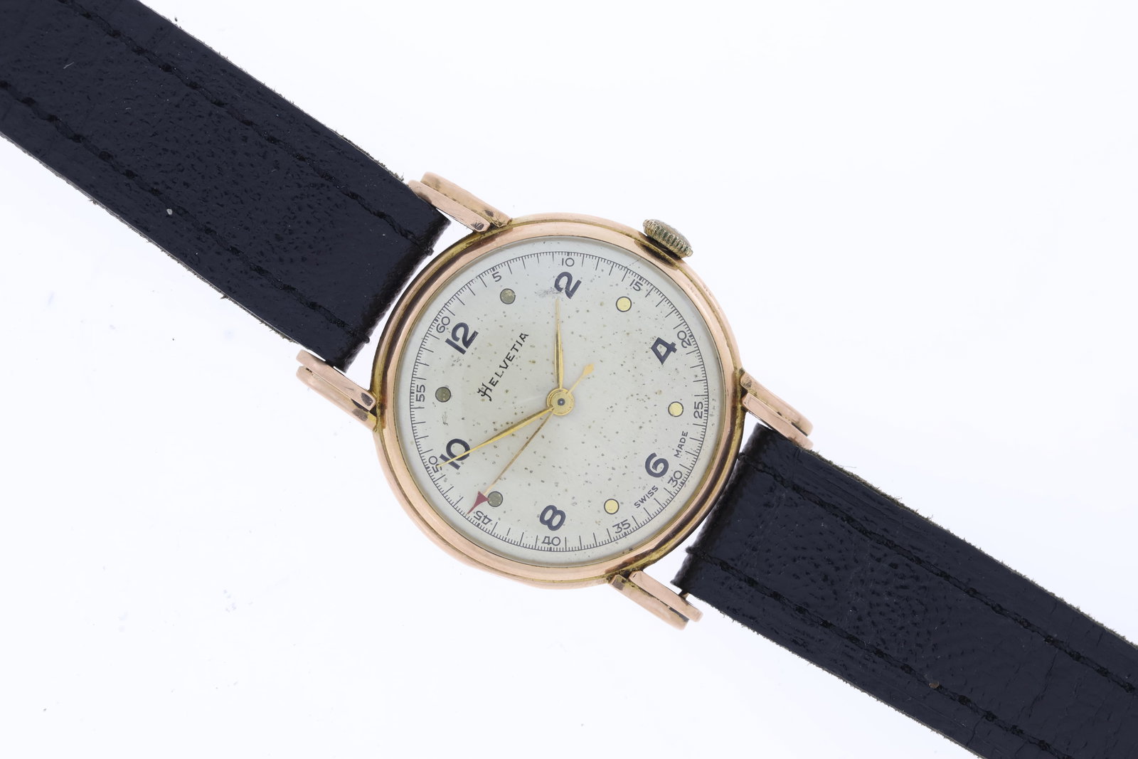Brand: Helvetia Model Name: Vintage 9ct Movement: Manual Wind Dial shape: Circular Dial colour: (1 of 2)