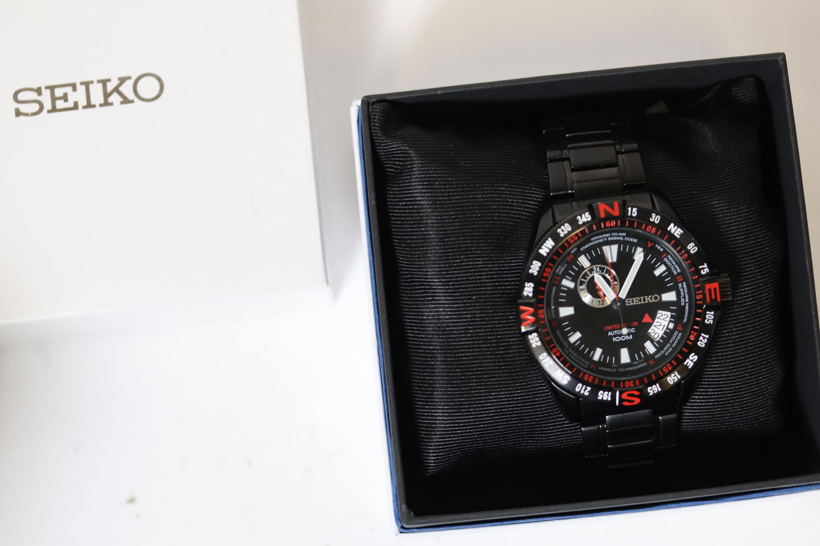 Brand: Limited Edition Seiko Model Name: Superior Reference: 4R37-00N0 Complication: Date (1 of 4)