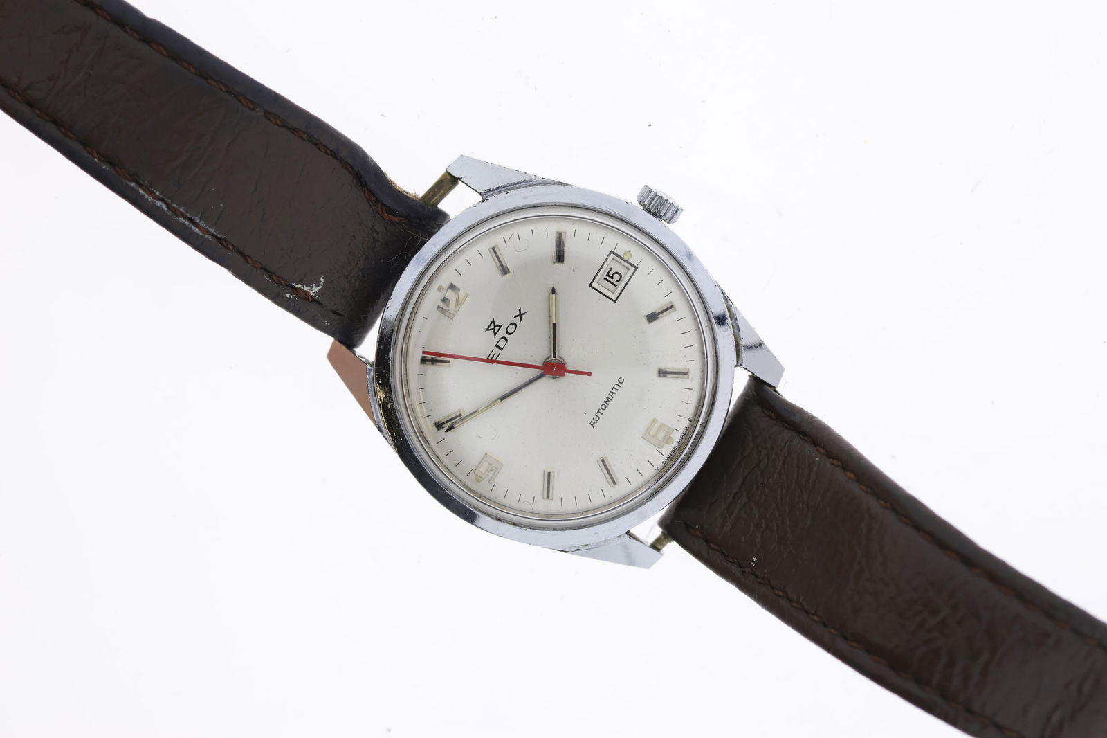 Brand: Edox Model Name: Vintage Reference: 200.253 Movement: Automatic Dial colour: Silver Dial (1 of 2)