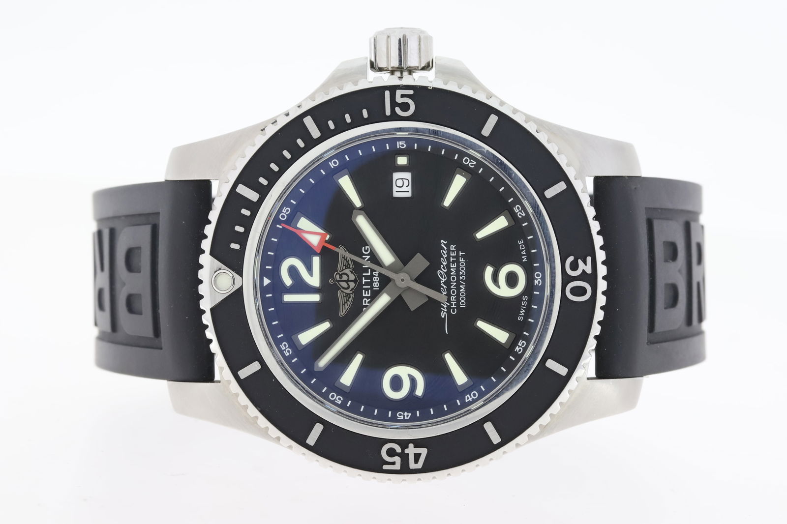 Breitling  Superocean 44 Date Automatic with box and Papers (1 of 5)
