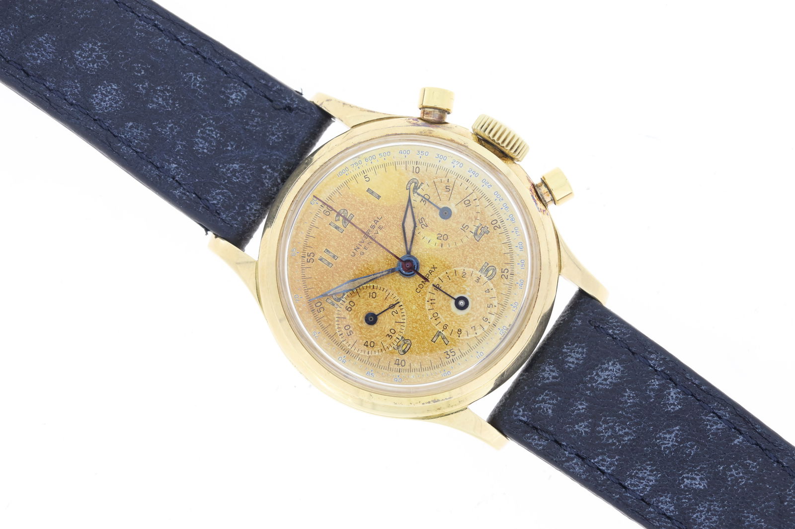 Vintage 14ct Universal Geneve Compax Chronograph Manual wind (1 of 8)