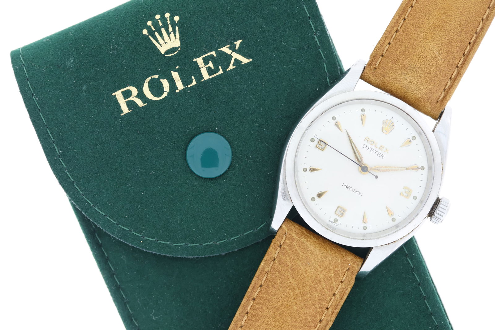 Vintage Rolex Oyster Precision Explorer Dial Manual Wind (1 of 3)