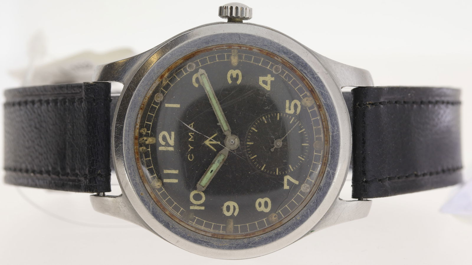 Vintage Cyma British Military 'Dirty Dozen' Manual Wind (1 of 9)