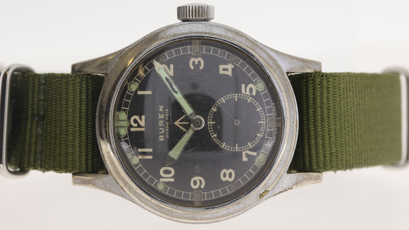 Buren Grand Prix 'Dirty Dozen' Manual Wind 1940s (1 of 9)