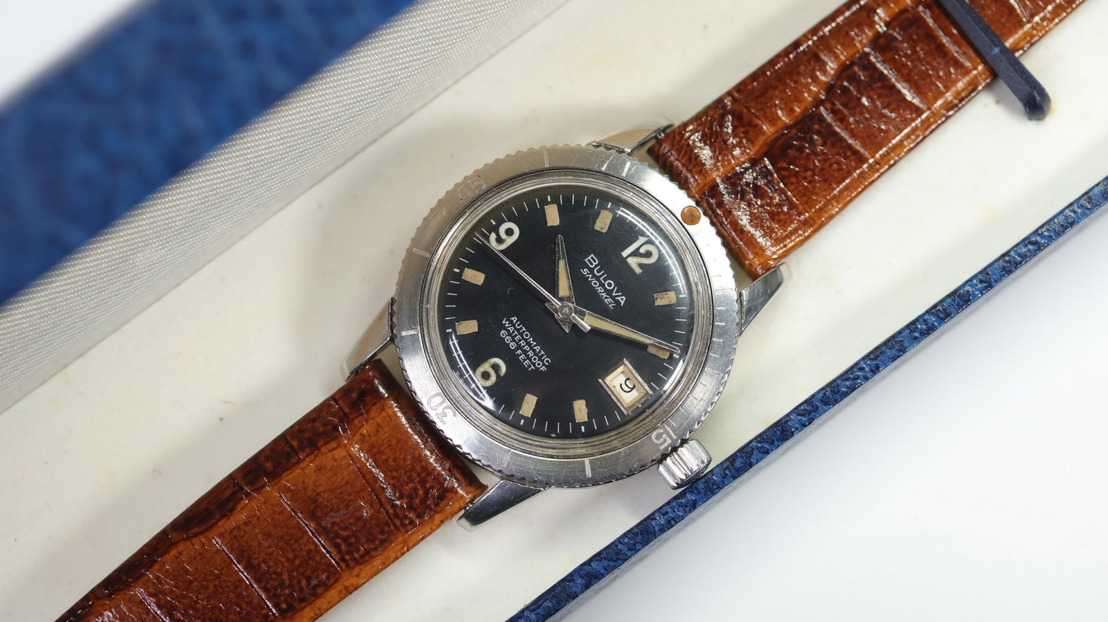 Vintage Bulova Snorkel 666 'Devil Diver' Automatic Circa 1960's (1 of 7)